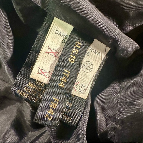 Donna Karan NY Essentials Charcoal Gray Wool Mini-Length Pencil Skirt Size 10 - Picture 6 of 12